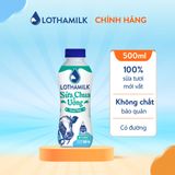  Sữa Chua Uống Thanh Trùng Lothamilk Chai 500ml 