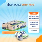  Thùng 48 hộp sữa chua ăn Lothamilk 100g 