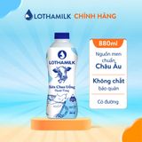  Combo 6 chai Sữa chua uống thanh trùng có đường 880ml 