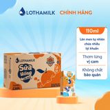  Thùng 48 hộp sữa tươi lên men tiệt trùng Lothamilk 110ml 