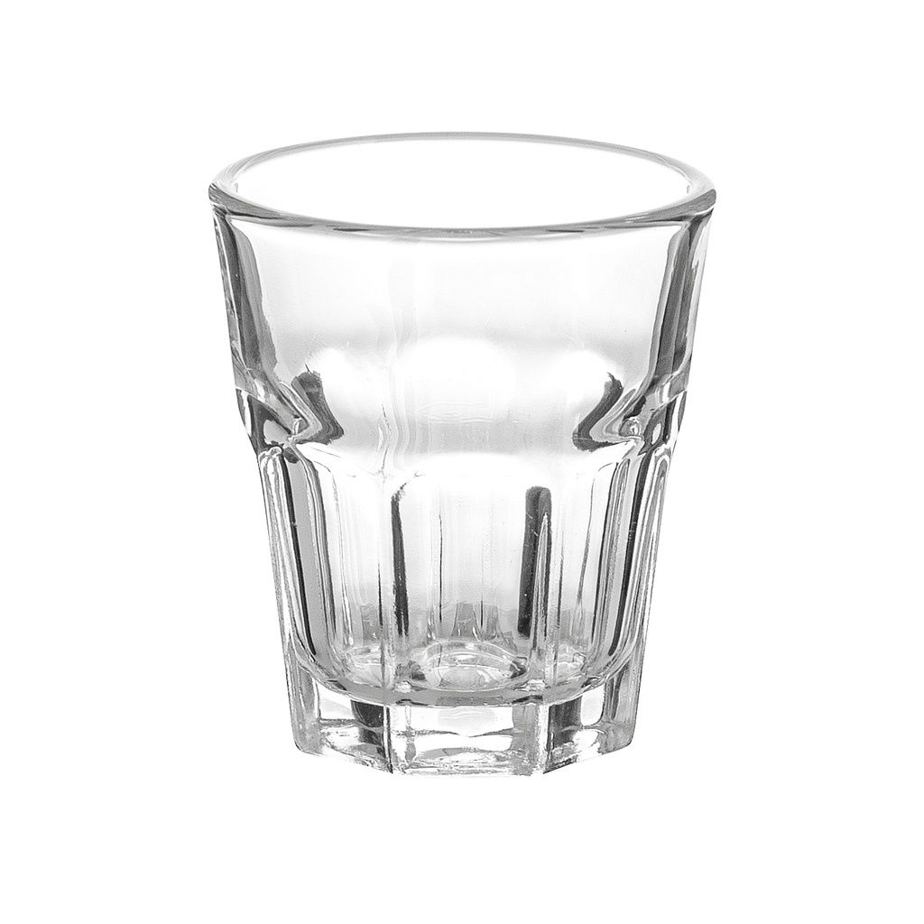 Bộ 6 CỐC UỐNG RƯỢU thủy tinh vát tám cạnh LOTUS GLASS VTC400