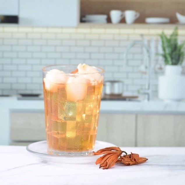 Bộ 12 cốc nước giải khát thủy tinh sọc nhỏ Lotus Glass VTC054