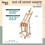  Giá vẽ Gỗ sồi Mont Marte Úc MEA0002C tùy chỉnh kích thước 