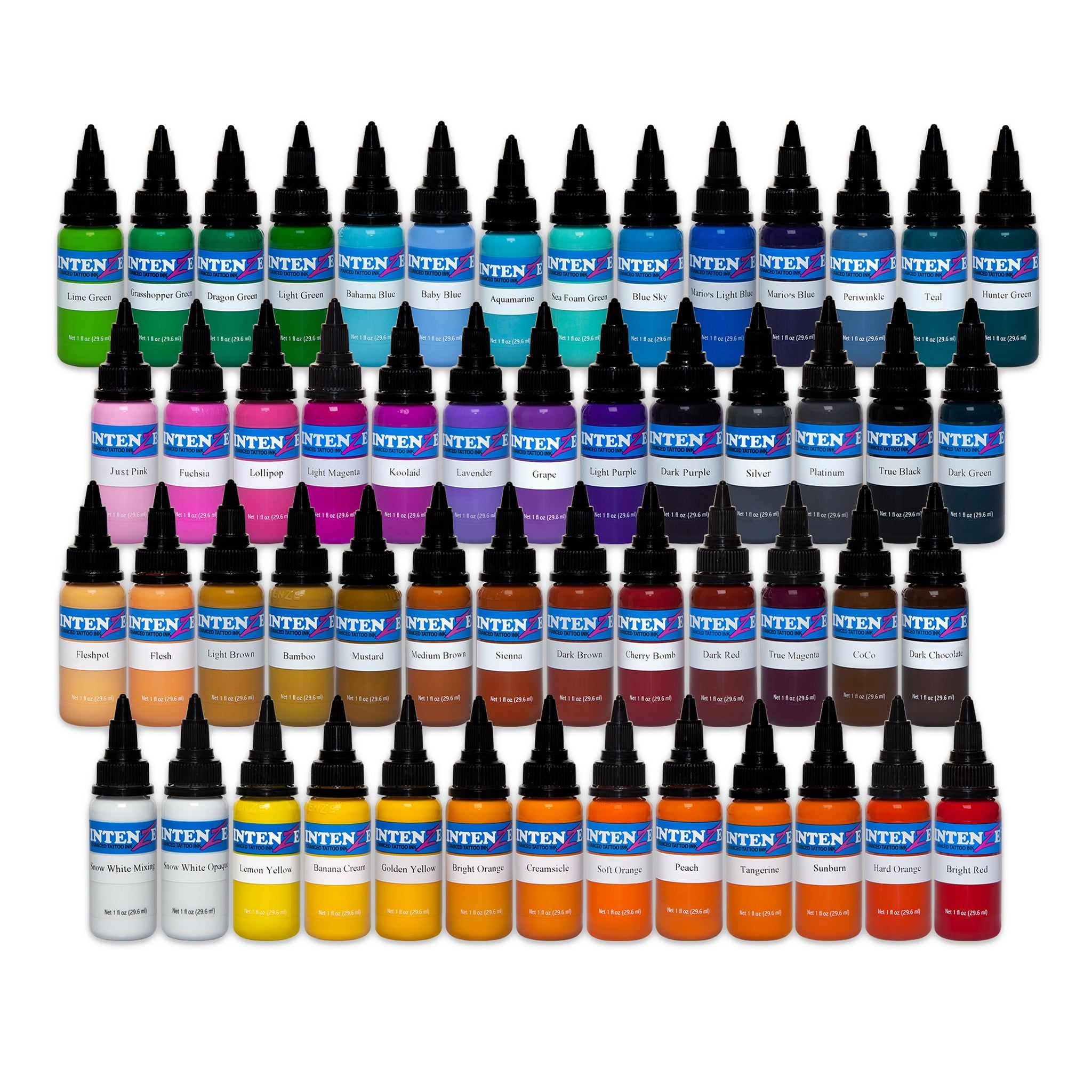 INTEZE 54 COLOR SET 1oz