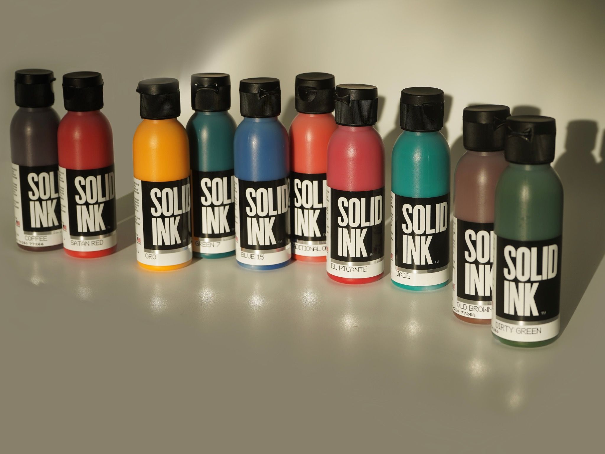  SOLID INK OLD PIGMENTS | SET OF 10 / 2oz 