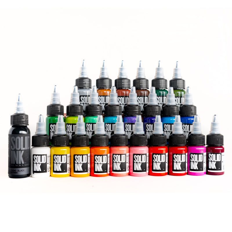  SOLID INK - 25 COLOR TRAVEL SET 1/2 oz 