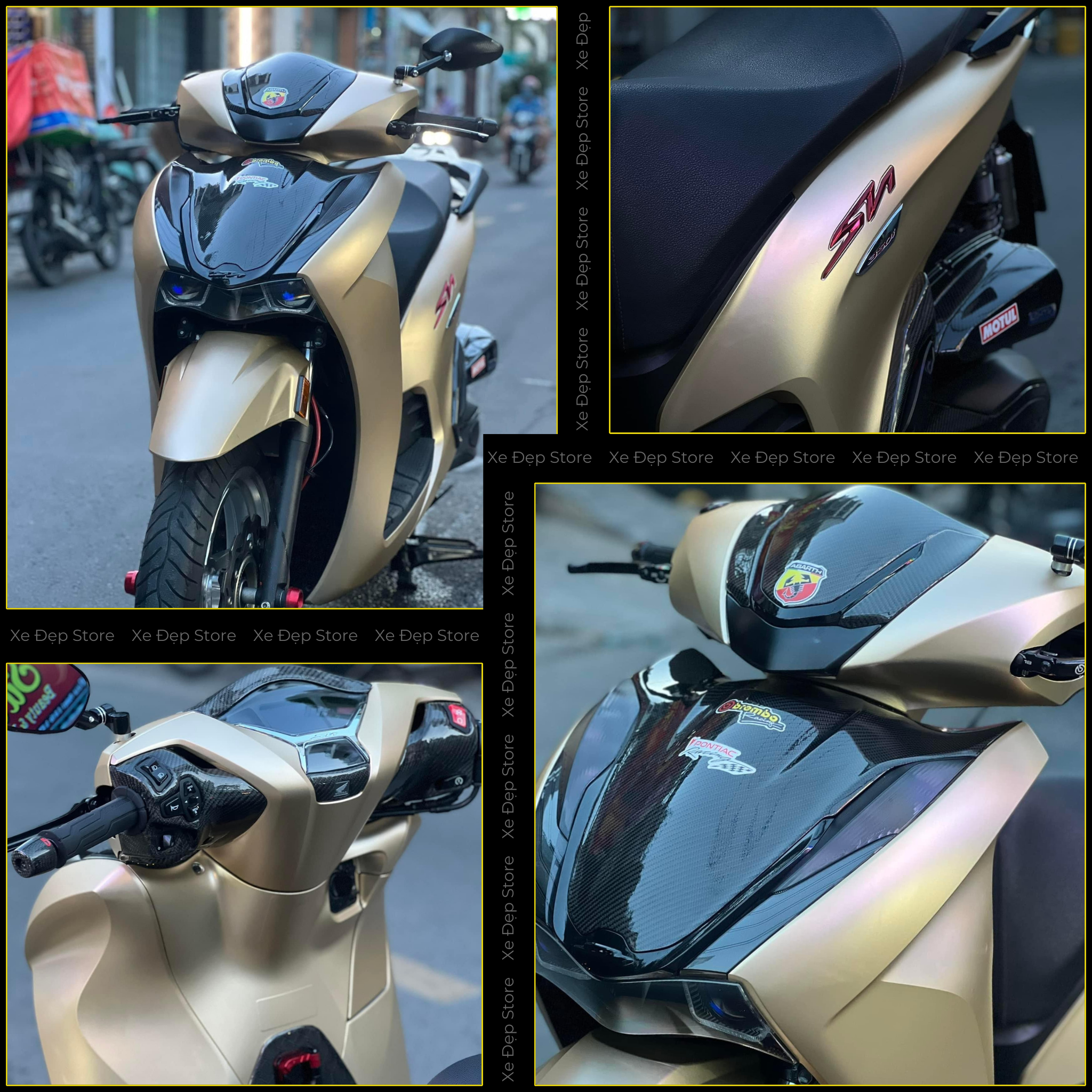 SH 350I Wrap Đổi Màu