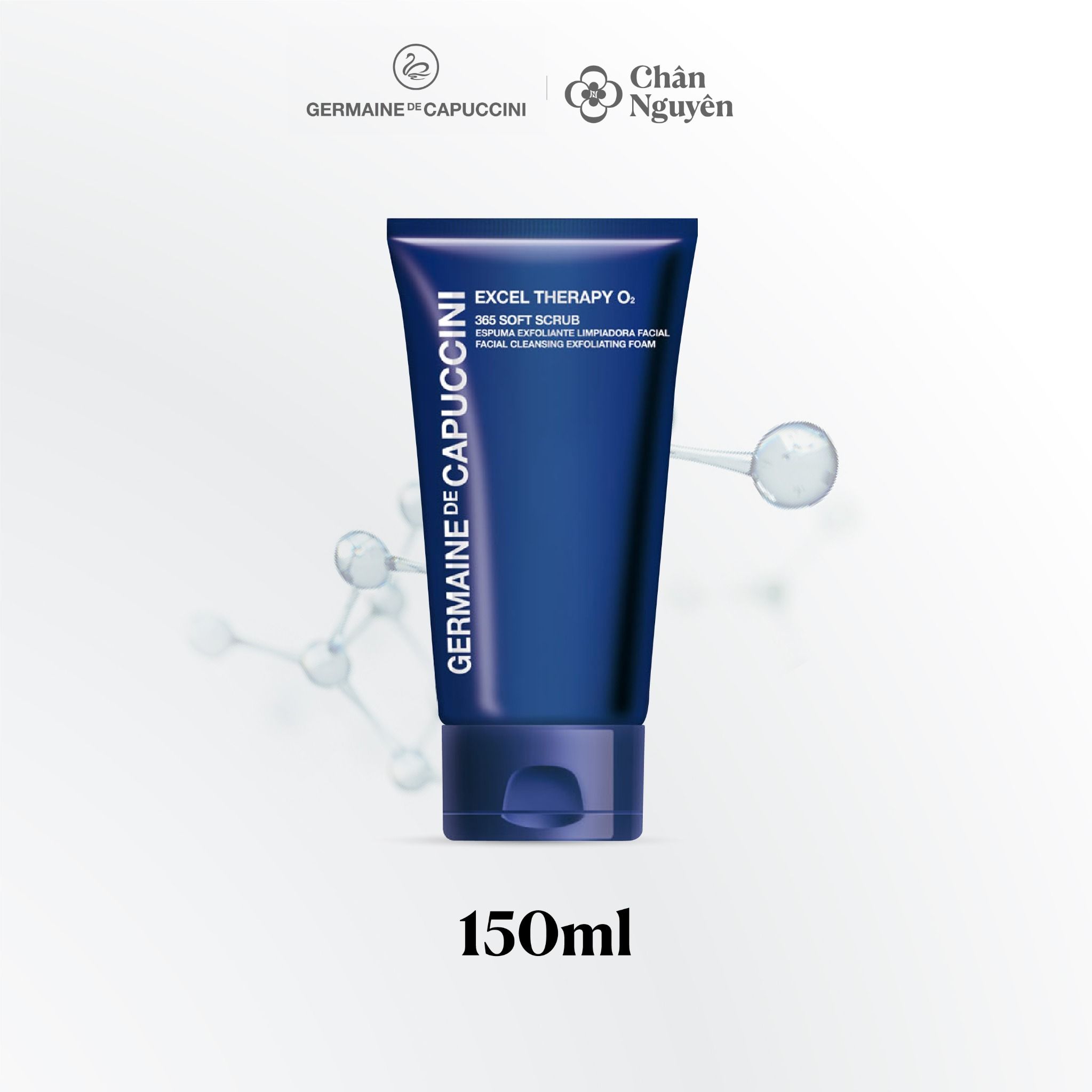 SỮA RỬA MẶT TẨY TẾ BÀO CHẾT GERMAINE DE CAPUCCINI 365 SOFT SCRUB CLEANSING