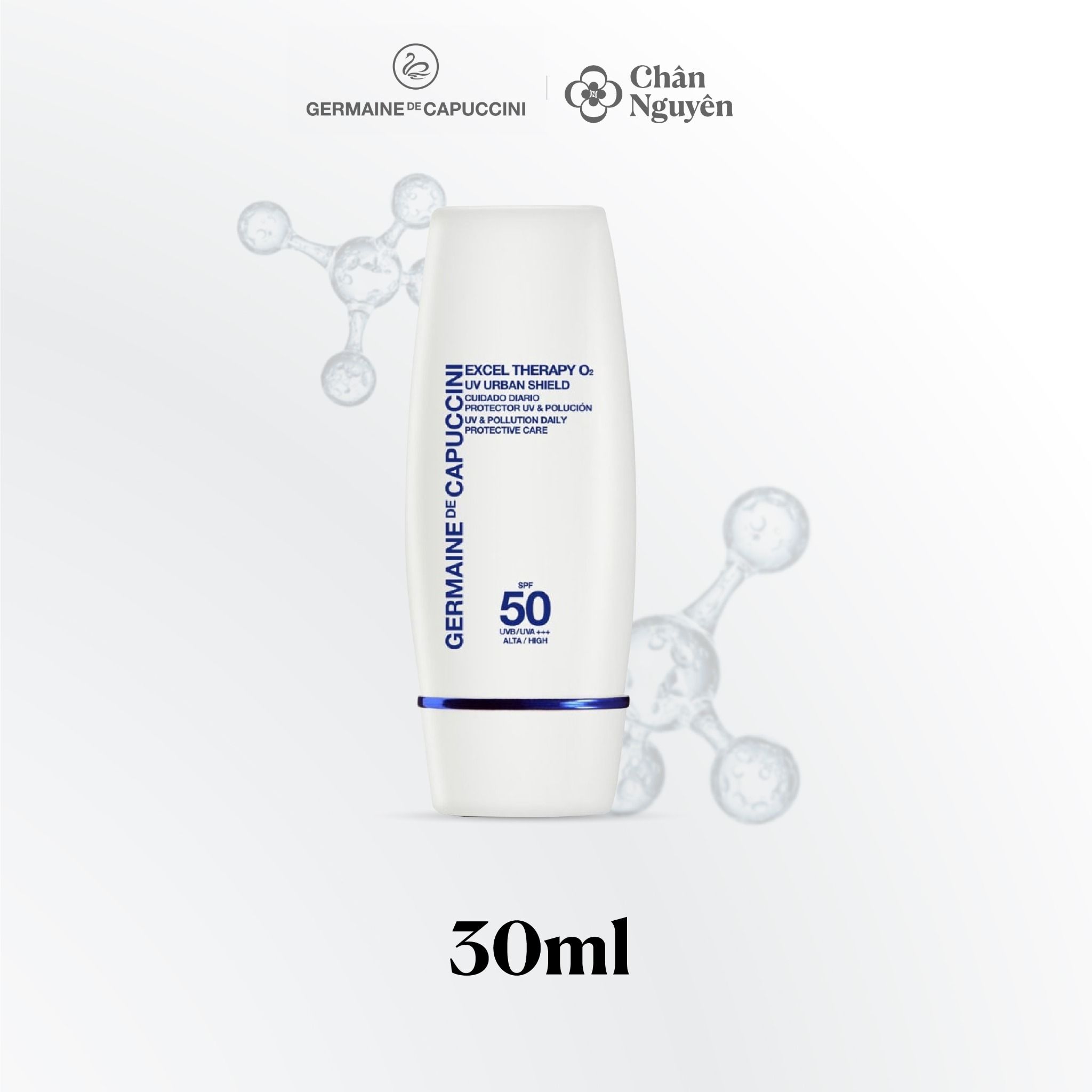 KEM CHỐNG NẮNG OXY TƯƠI GERMAINE DE CAPUCCINI UV URBAN SHIELD SPF50