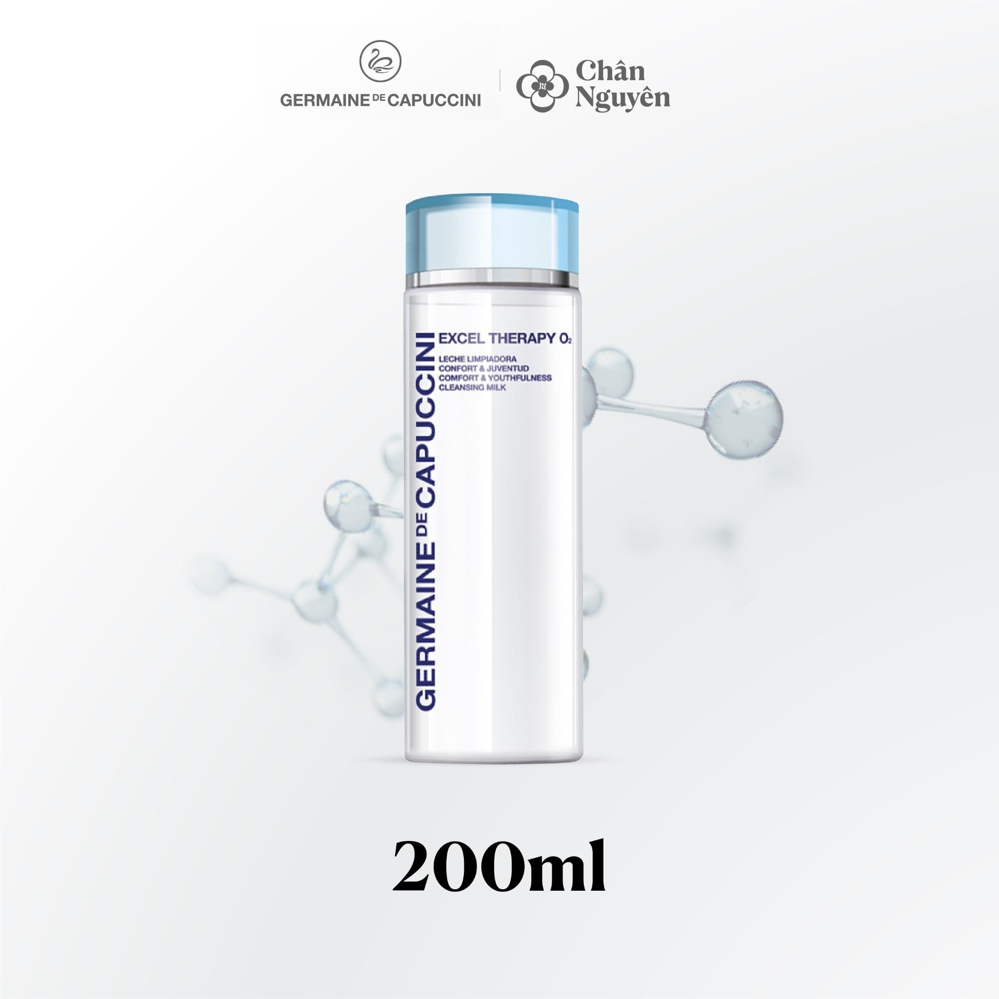 SỮA RỬA MẶT DỊU NHẸ GERMAINE DE CAPUCCINI COMFORT & YOUTHFULNESS CLEANSING MILK