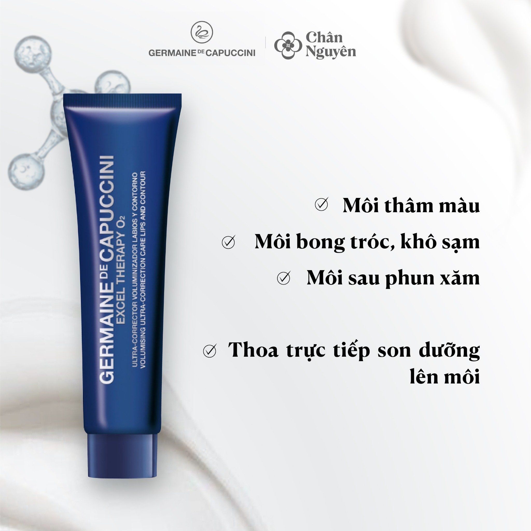 SON DƯỠNG MÔI GERMAINE DE CAPUCCINI VOLUMISING ULTRA CORRECTION CARE LIPS