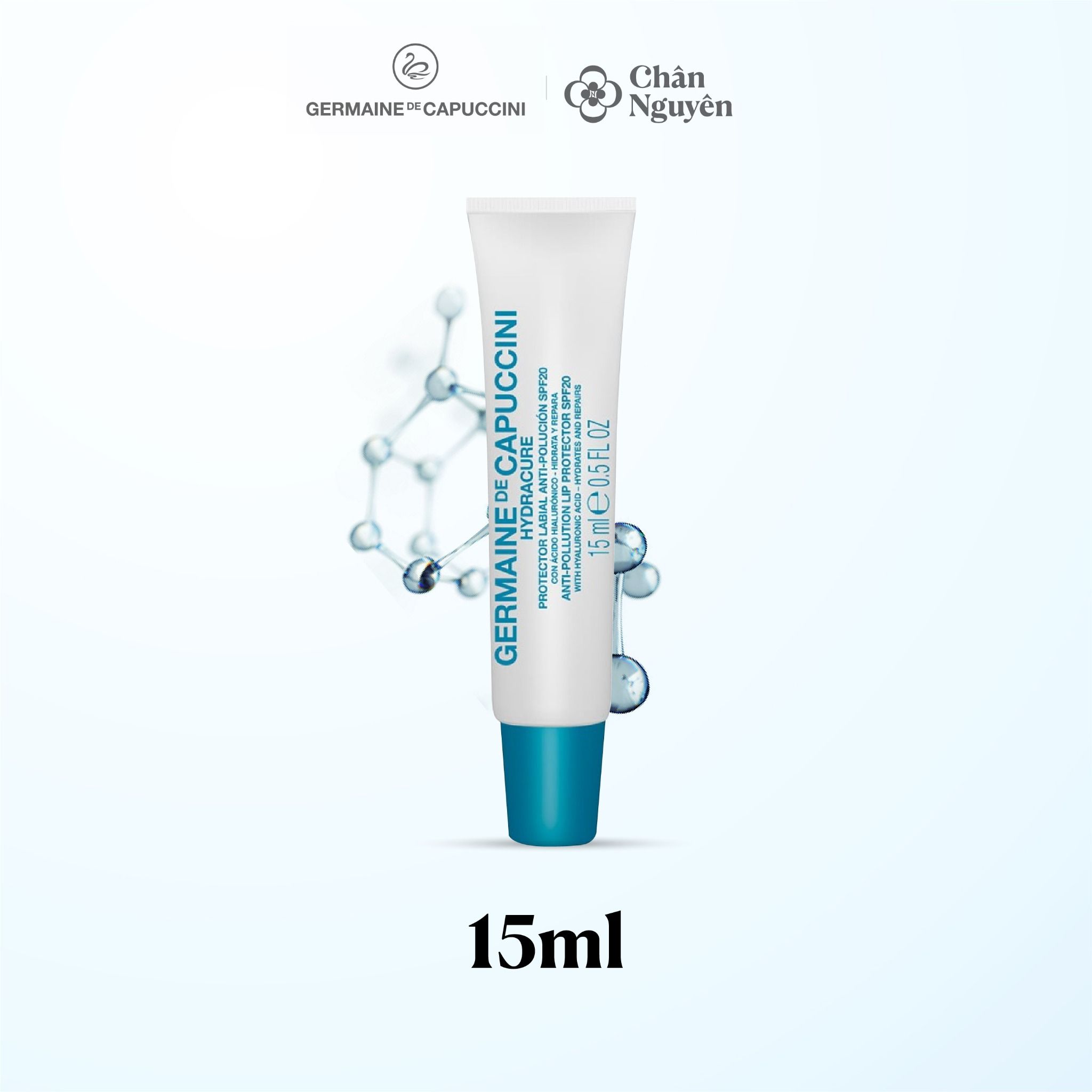  SON DƯỠNG MÔI CHỐNG NẮNG GERMAINE DE CAPUCCINI ANTI POLLUTION LIP PROTECTING BALM SPF20 