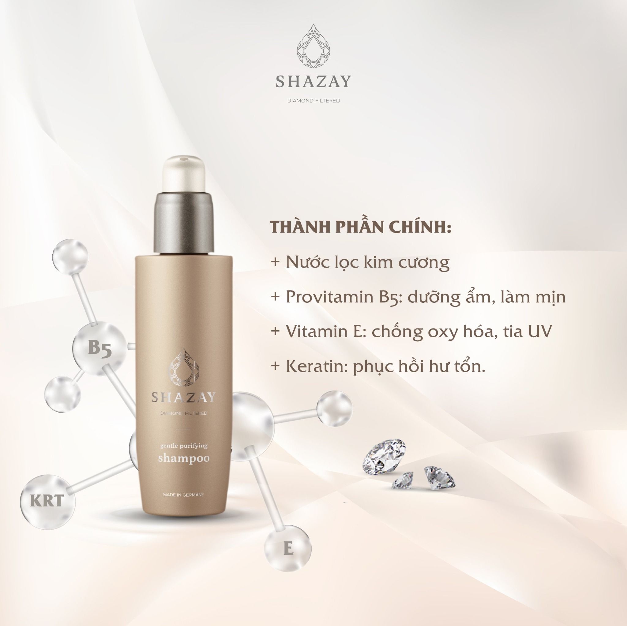  DẦU GỘI SHAZAY GENTLE PURIFYING 