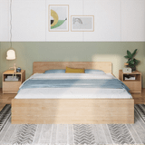  Giường ngủ bằng gỗ công nghiệp kiểu dáng tối giản DGN07 