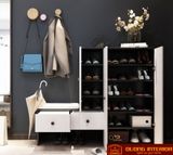  Tủ để giày bằng gỗ thiết kế phong cách hiện đại DTG15 