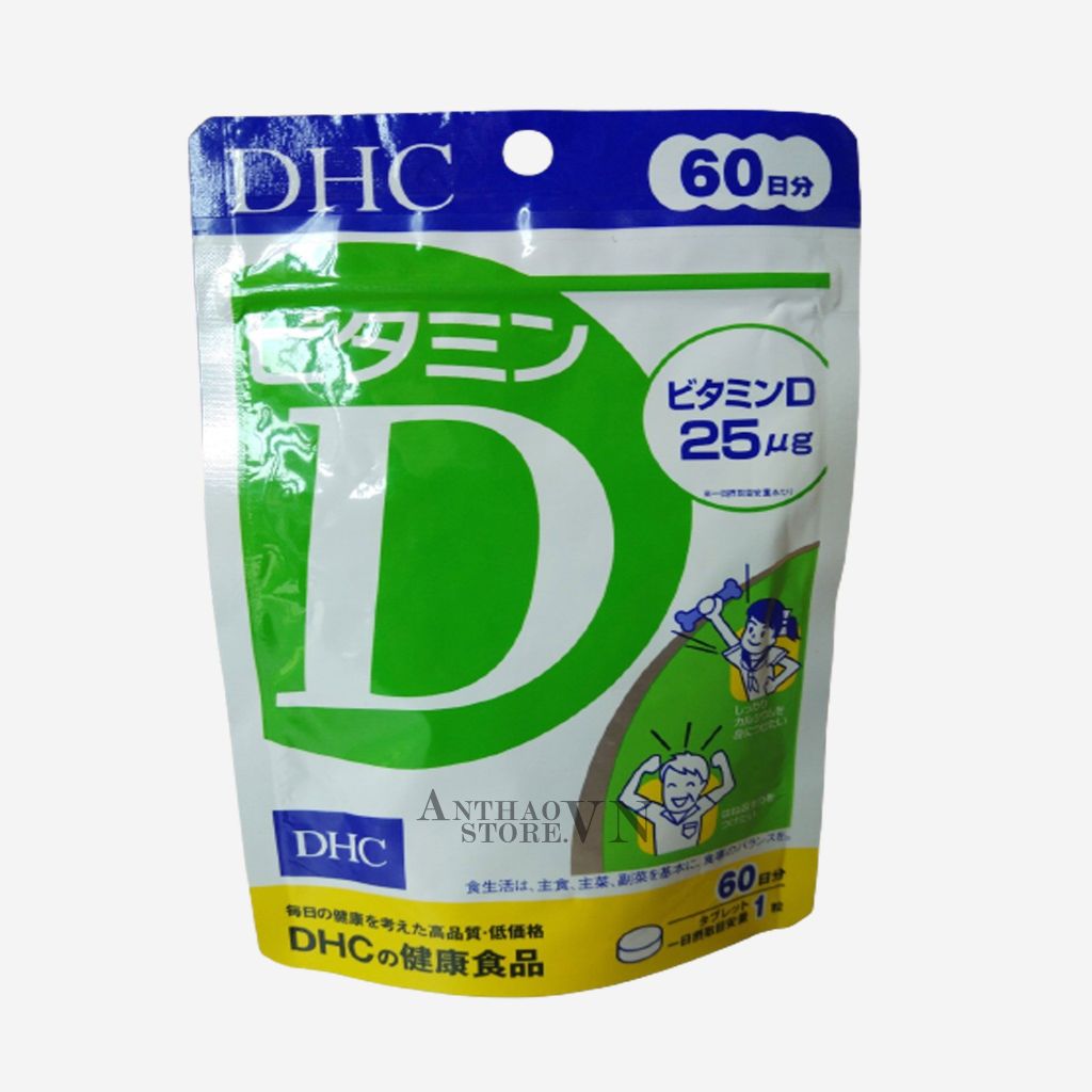 Gói Viên Uống Vitamin D DHC 60 Viên-SKVTS031022