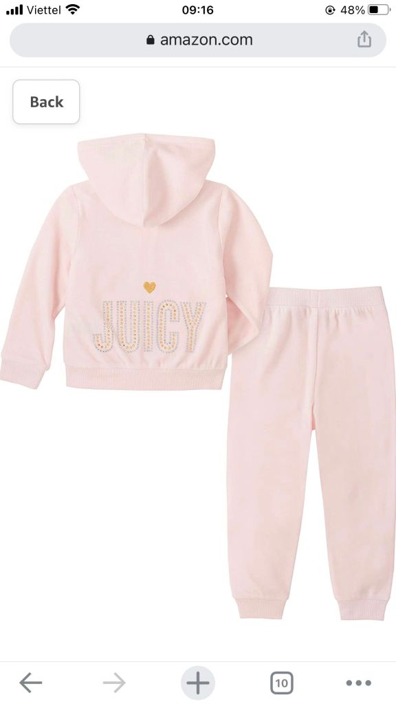 Set Bộ Baby Juicy Có Nón Size Nhỏ-FSSN22122225