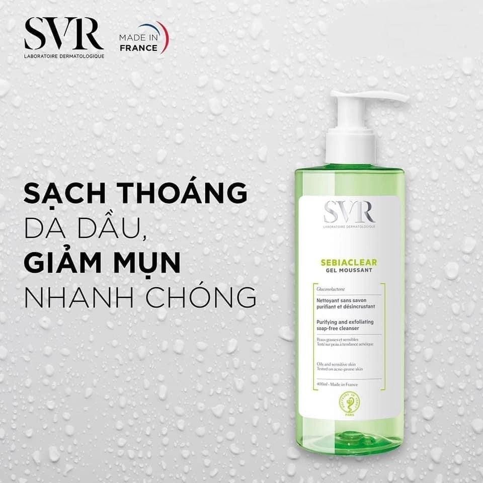  Sữa Rửa Mặt SVR Cho Da Dầu Mụn 400ml 