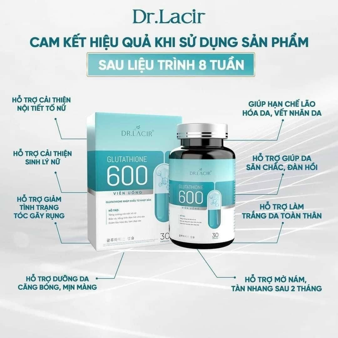  Viên uống trắng da Glutathione 