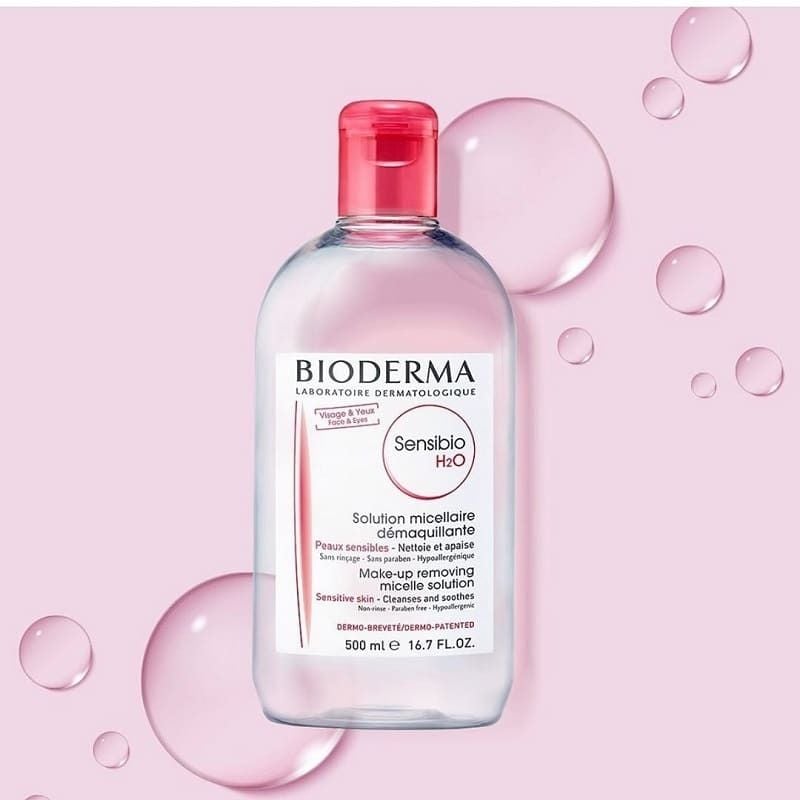  Bioderma Nước Tẩy Trang dành cho da nhờn, mụn 