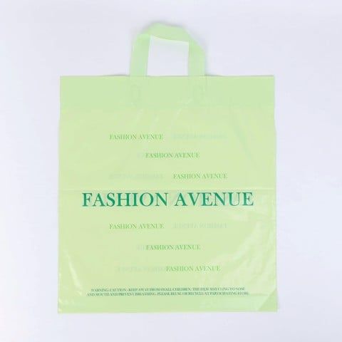 Fashion Avenue Handle Plastic Bag