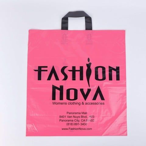  Fashion Nova Handle Plastic Bag 
