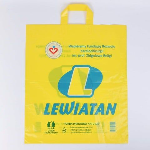 Lewiatan Handle Plastic Bag