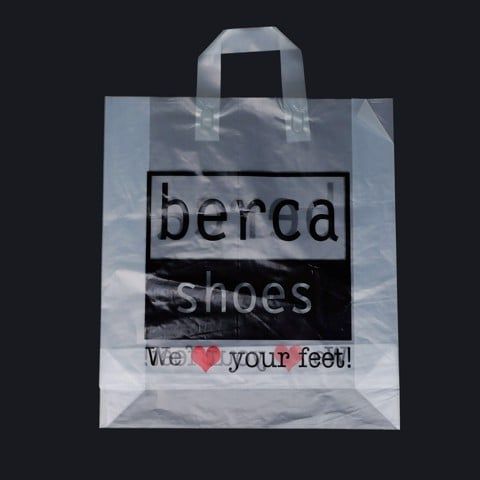  Berca Shoes Handle Plastic Bag 