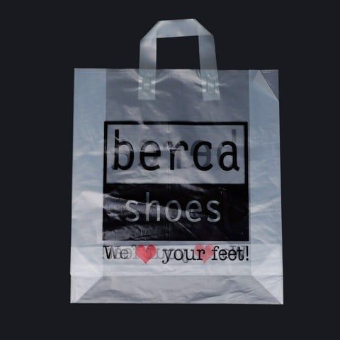 Berca Shoes Handle Plastic Bag