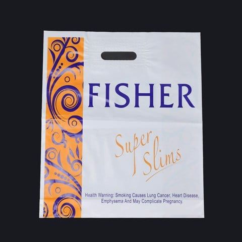  Fisher Super Slim Die-Cut Plastic Bag 