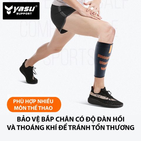 Băng bảo vệ bắp chân calf cao cấp Yasu 8701 (1 chiếc)