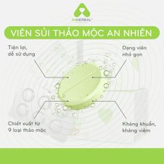 Viên sủi ngâm chân Thảo mộc và Tinh dầu Gừng