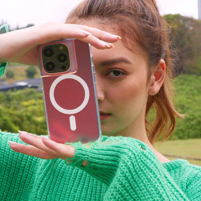 ỐP LƯNG CHỐNG SỐC CHO IPHONE 14 PRO MAX SEER-MAG BUBBLE BUTTERCASE