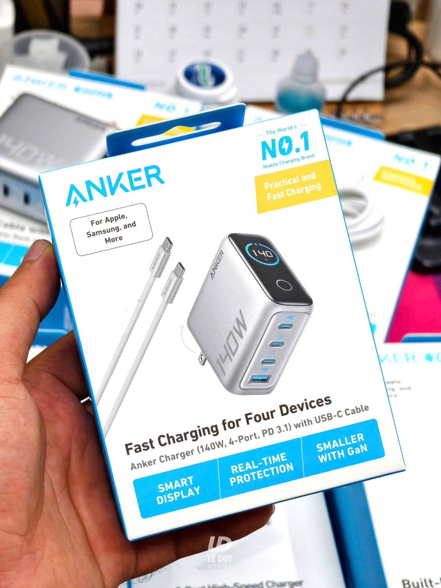 Sạc Nhanh Anker Zolo 140W GaN