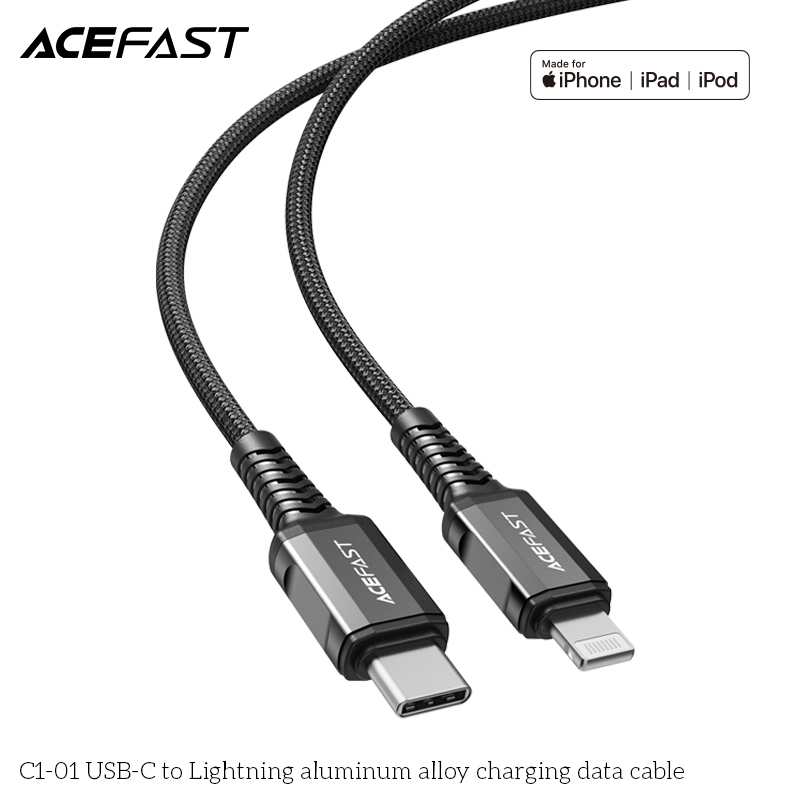  Cáp ACEFAST Type C to Lightning (1.2m) - C1-01 