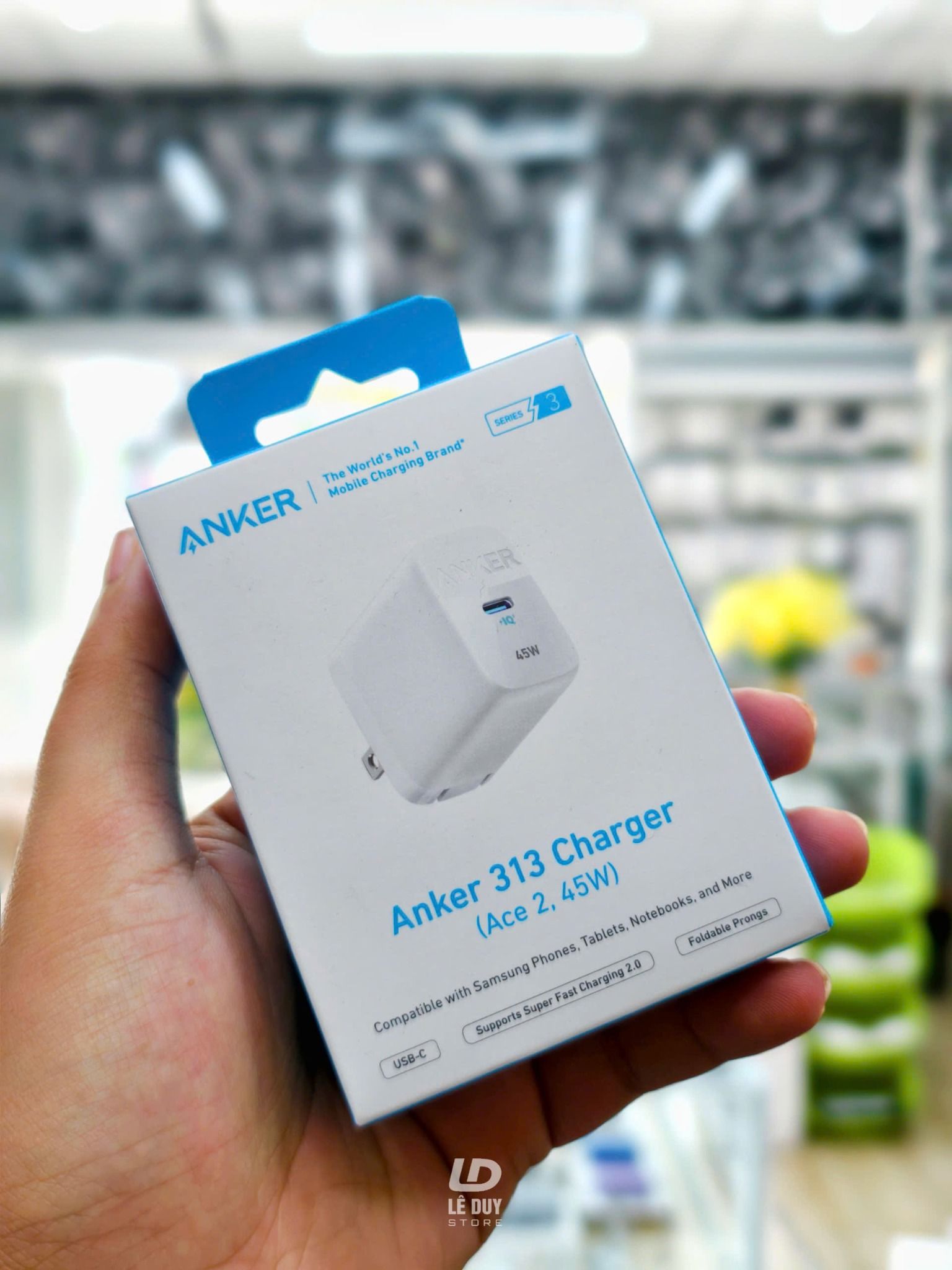 Sạc Nhanh Anker 313 Ace 45W - A2643