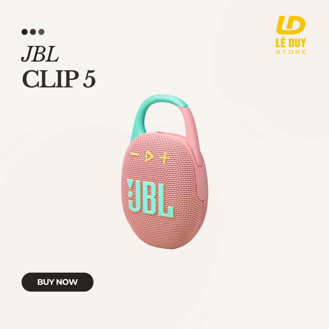 Loa Bluetooth JBL CLIP 5 - Hàng Chính hãng PGI