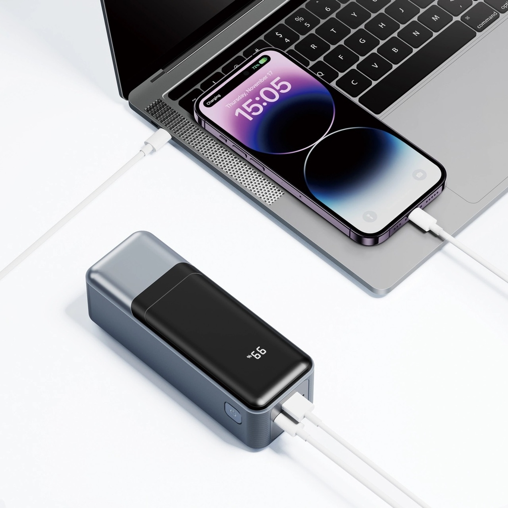 SẠC DỰ PHÒNG CHO MÁY TÍNH XÁCH TAY WIWU TANK POWER BANK WI-P010 145W