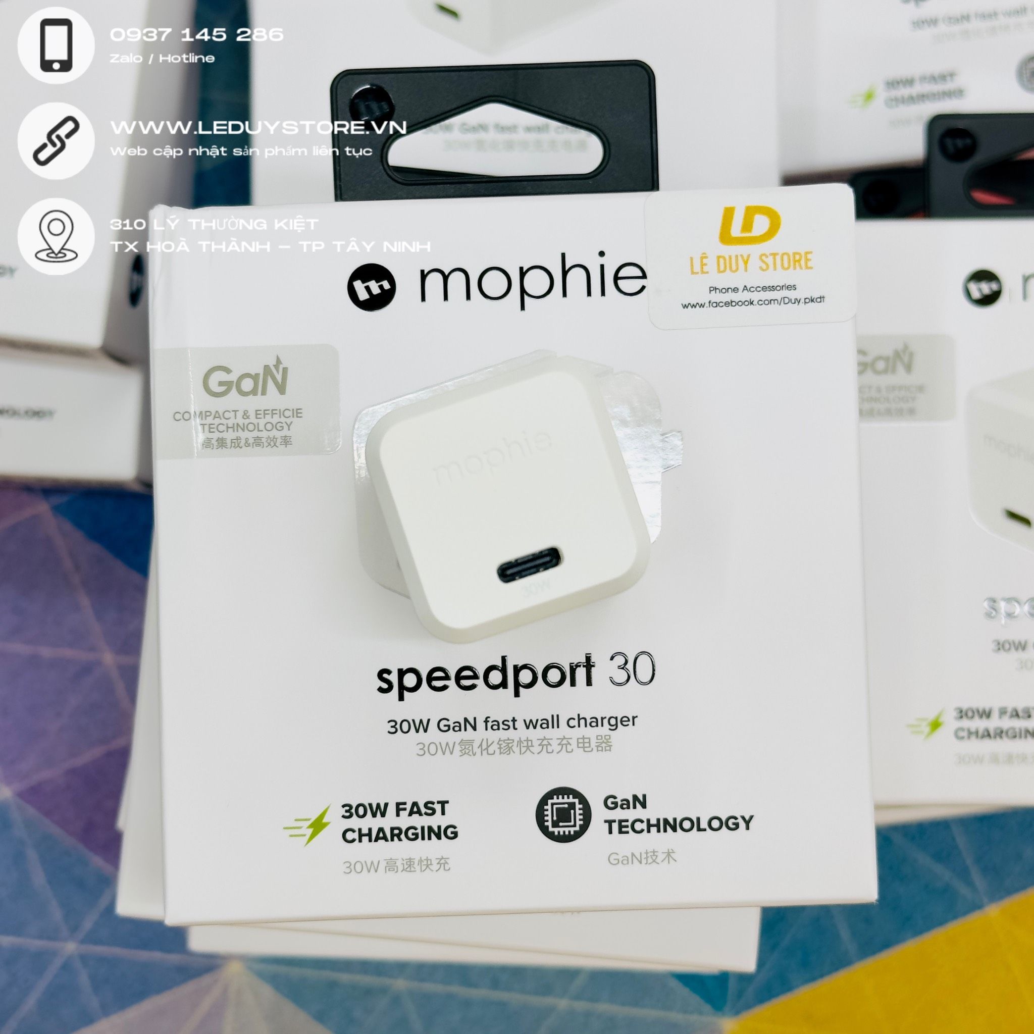 Sạc Mophie Speedport 30 Gan 30w