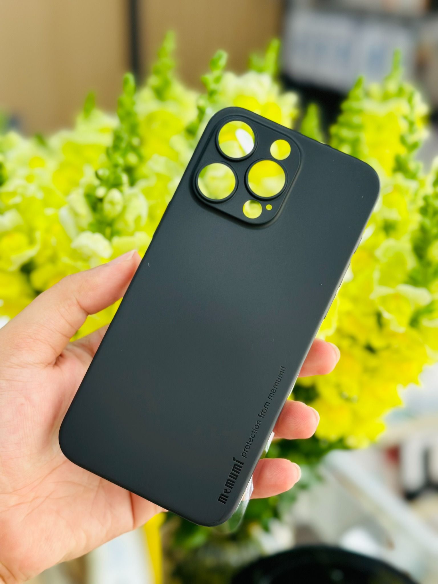 Ốp lưng iPhone 15 ProMax - Memumi siêu mỏng 0.3mm
