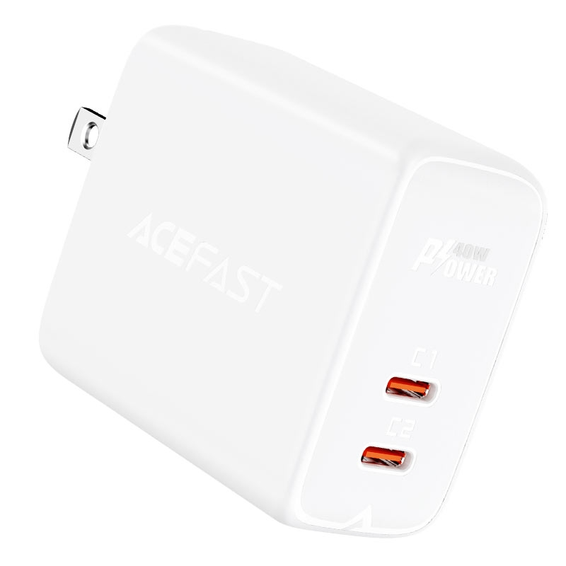  Sạc ACEFAST PD3.0 40W 2 cổng USB-C (US) - A11 