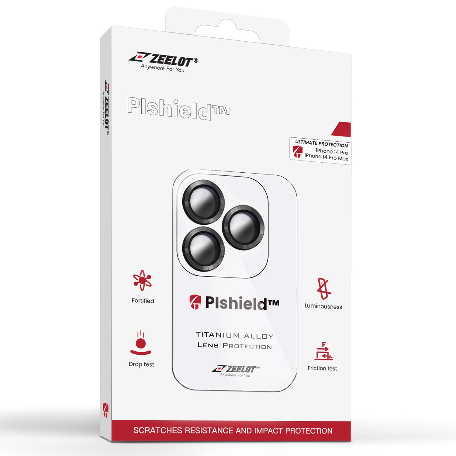  Miếng dán cường lực Camera ZEELOT PIshield cho iPhone 14 Pro | 14 Pro Max 