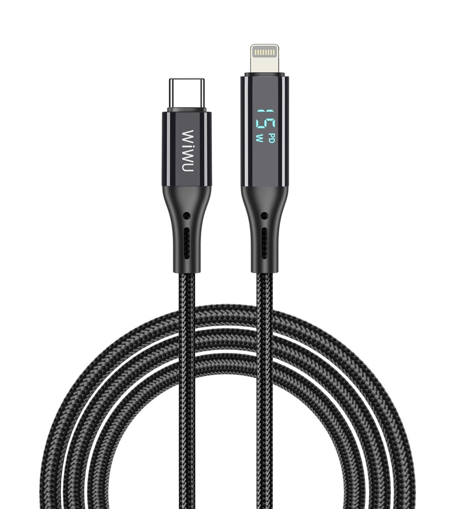 CÁP WIWU THOR C TO IPHONE 30W CHO ĐIỆN THOẠI, SIÊU BỀN CHỐNG ĐỨT GẪY