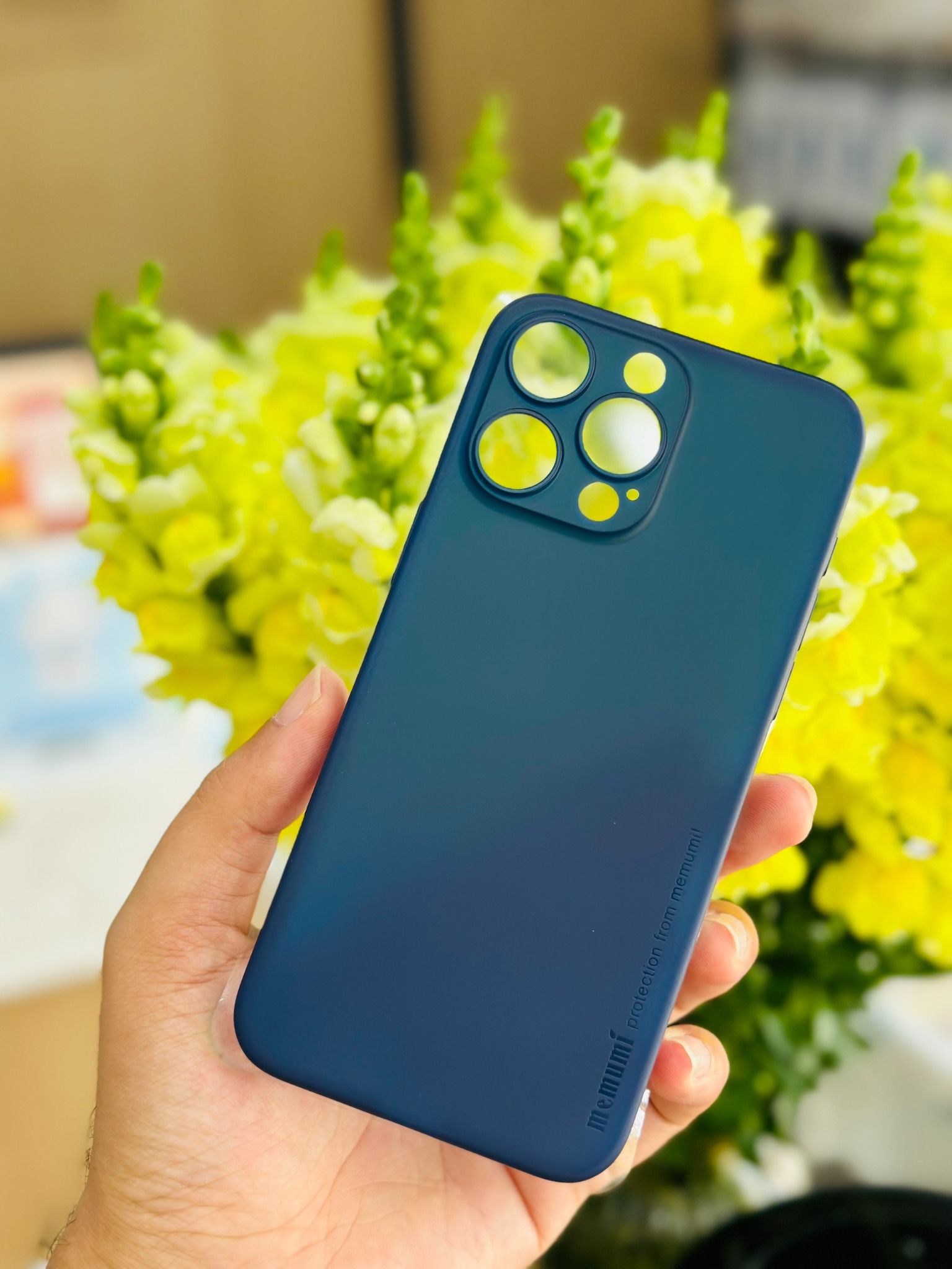 Ốp lưng iPhone 15 ProMax - Memumi siêu mỏng 0.3mm