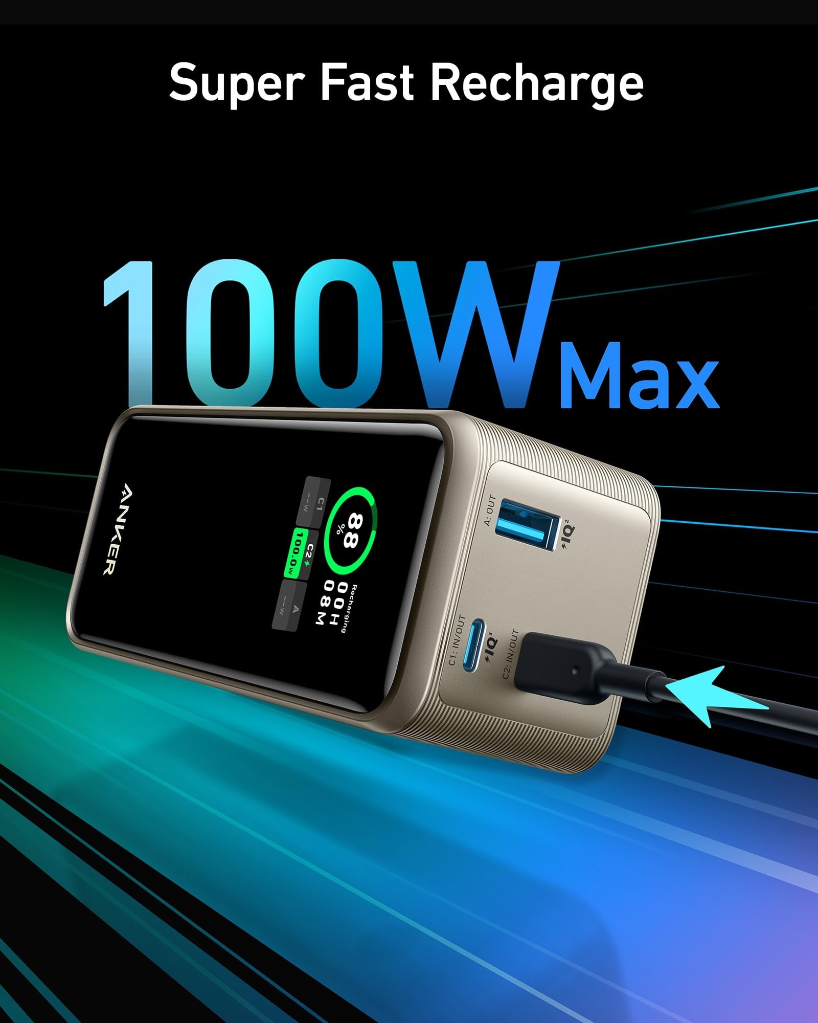 Pin Dự Phòng Anker Prime 20000 200W