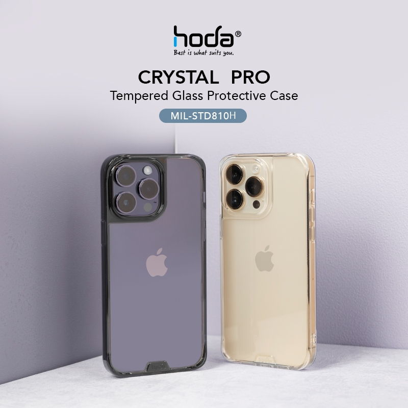  Ốp lưng Crystal Pro HODA cho iPhone 14 ProMax 