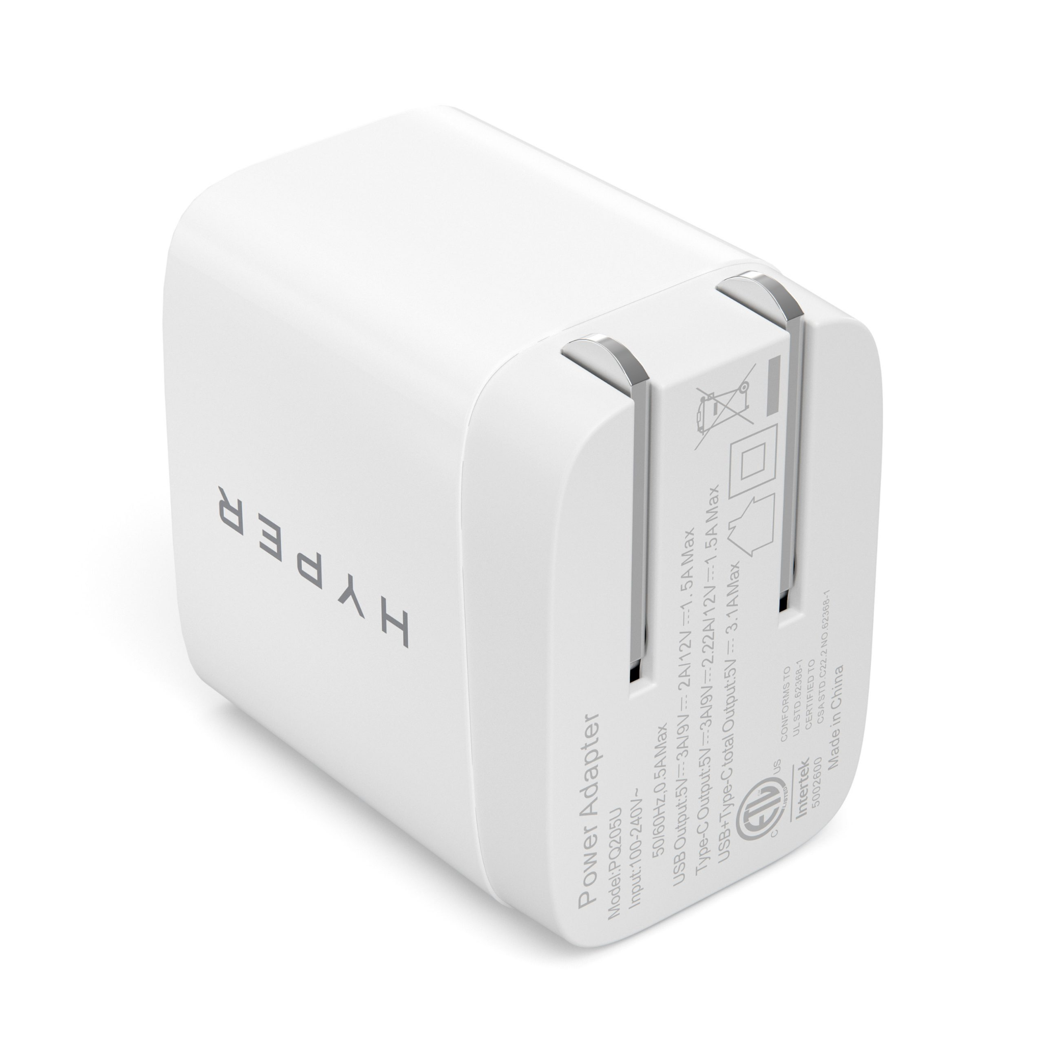 SẠC NHANH 20W HYPERJUICE 2 CỔNG CHARGER SMALL SIZE HJ205US (CHẤU DẸP)