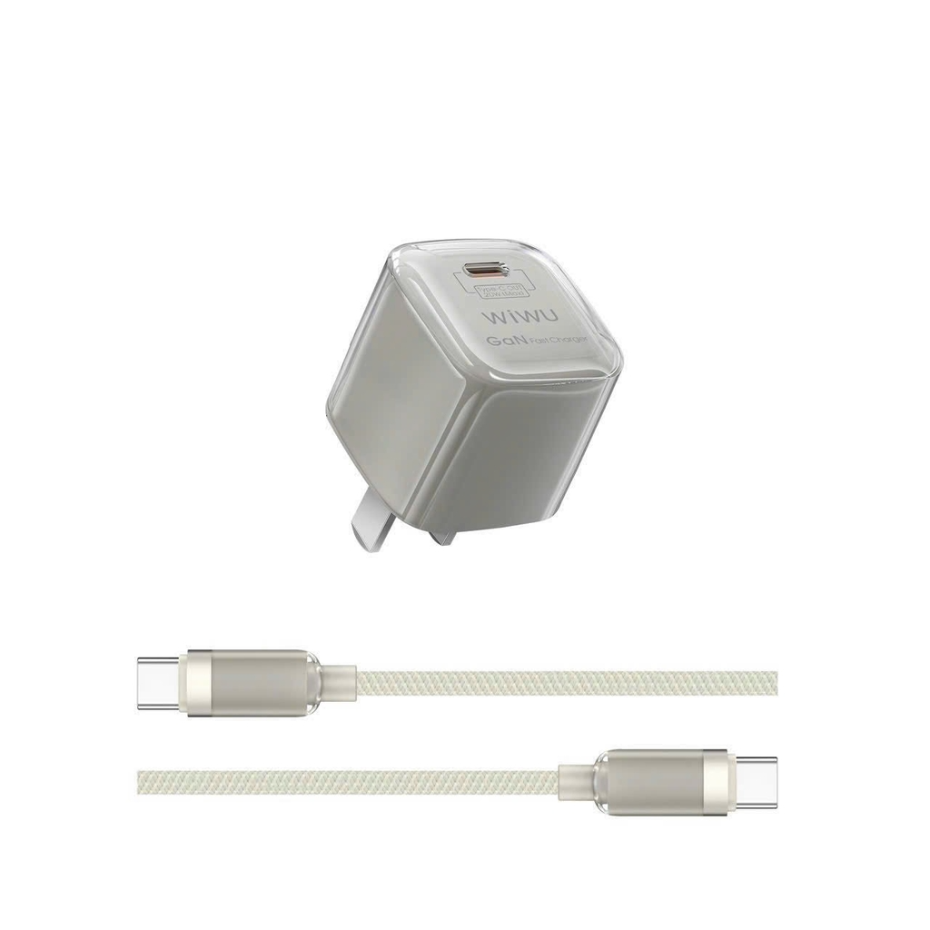 Bộ Củ Cáp Sạc Nhanh WiWu 20w