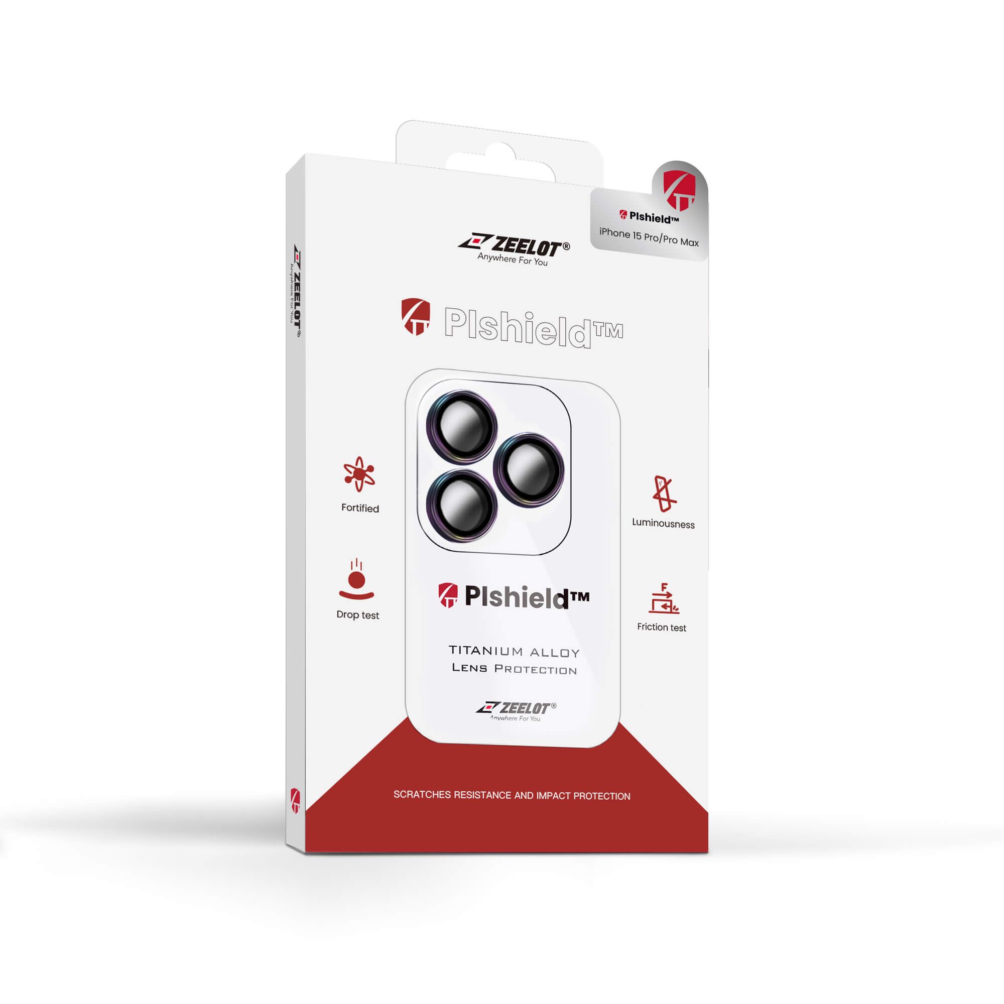 Miếng Dán Camera Cho iPhone 15 Pro/ 15 Promax PIshield ZEELOT