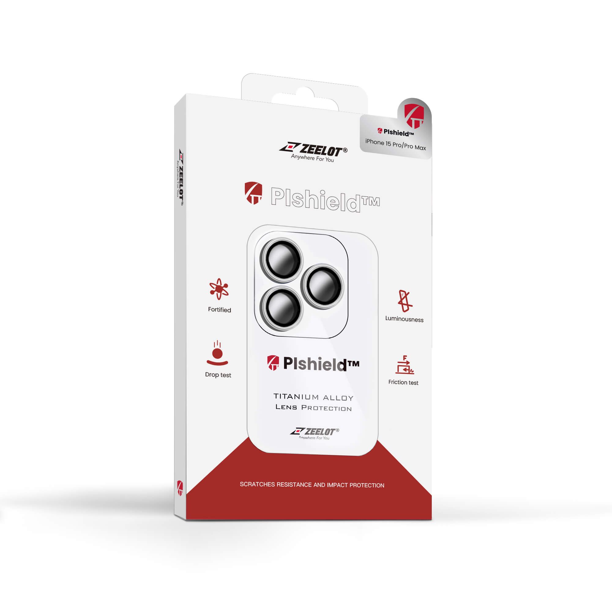 Miếng Dán Camera Cho iPhone 15 Pro/ 15 Promax PIshield ZEELOT